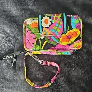 Vera Bradley Multicolor Floral Wristlet